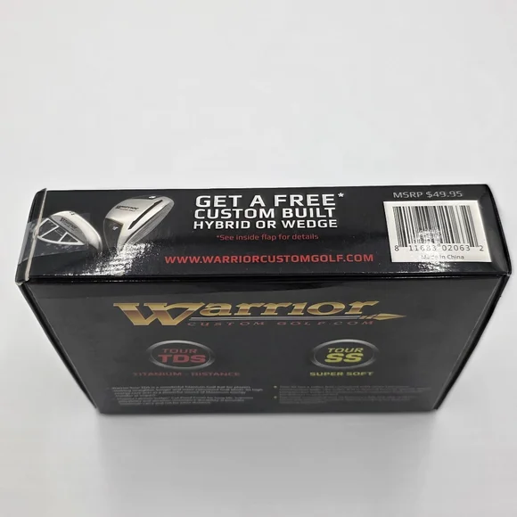 Warrior Custom Golf Variety Pack Golf Balls - Picture 3 of 7